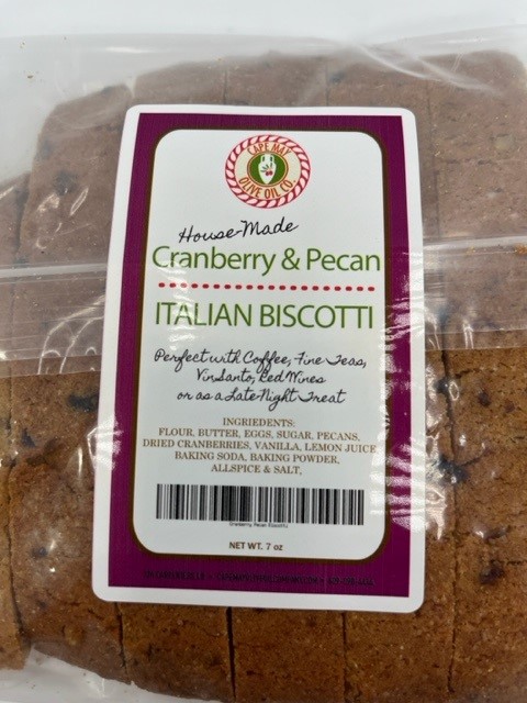 Cranberry & Pecan Italian Biscotti